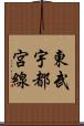 東武宇都宮線 Scroll