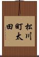 松川町太田 Scroll