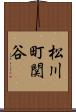 松川町関谷 Scroll