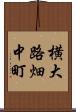 横大路畑中町 Scroll