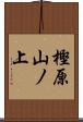 樫原山ノ上 Scroll