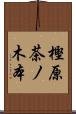 樫原茶ノ木本 Scroll