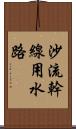 沙流幹線用水路 Scroll