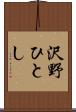 沢野ひとし Scroll