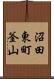 沼田東町釜山 Scroll