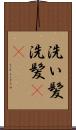 洗い髪 Scroll
