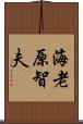 海老原智夫 Scroll