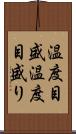 温度目盛 Scroll