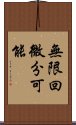 無限回微分可能 Scroll