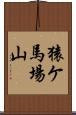 猿ケ馬場山 Scroll