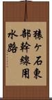 猿ヶ石東部幹線用水路 Scroll
