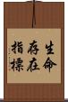 生命存在指標 Scroll