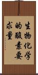 生物化学的酸素要求量 Scroll