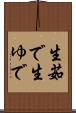 生茹で Scroll