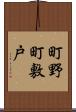 町野町敷戸 Scroll