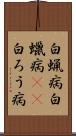 白蝋病 Scroll