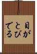目がとびでる Scroll