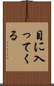 目に入ってくる Scroll