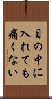 目の中に入れても痛くない Scroll