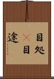 目処(P) Scroll