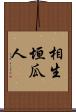 相生垣瓜人 Scroll