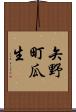 矢野町瓜生 Scroll
