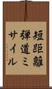 短距離弾道ミサイル Scroll