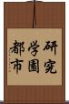 研究学園都市 Scroll