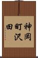 神岡町沢田 Scroll