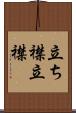 立ち襟 Scroll