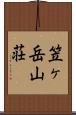 笠ヶ岳山荘 Scroll