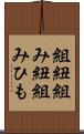 組紐 Scroll