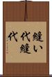 縫い代 Scroll