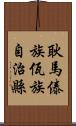 耿馬傣族佤族自治縣 Scroll