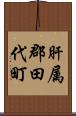 肝属郡田代町 Scroll