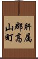 肝属郡高山町 Scroll