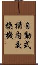 自動式構内交換機 Scroll