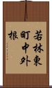 若林東町中外根 Scroll