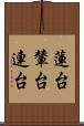 蓮台 Scroll
