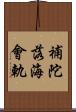 補陀落海會軌 Scroll