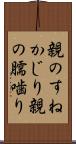 親のすねかじり Scroll