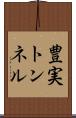 豊実トンネル Scroll