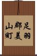 足羽郡美山町 Scroll