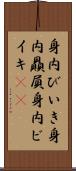 身内びいき Scroll
