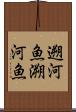 遡河魚 Scroll