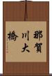 那賀川大橋 Scroll