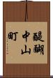醍醐中山町 Scroll