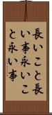 長いこと Scroll