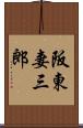 阪東妻三郎 Scroll