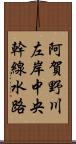 阿賀野川左岸中央幹線水路 Scroll